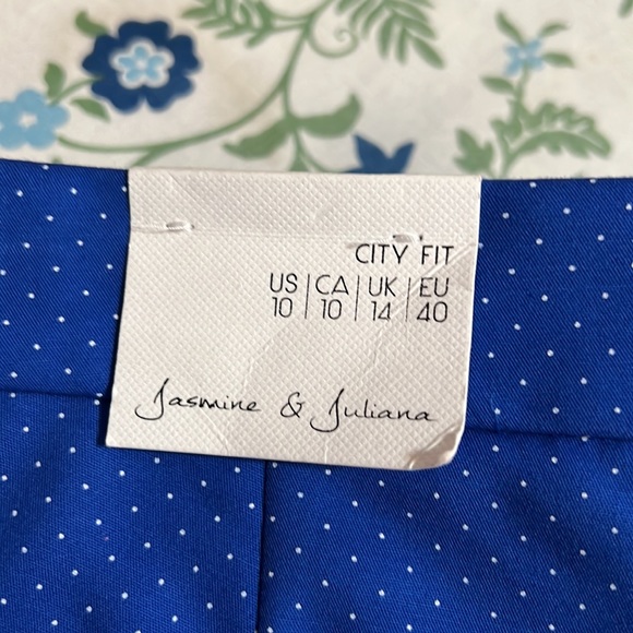 Like new Jasmine & Juliana polka dot ankle pants - Picture 10 of 13
